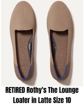 Rothy's The Lounge Loafer in Latte Size 10